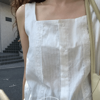 Tweet Lace Layered Bustier Dress