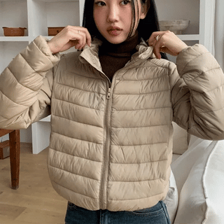 Tina Lightweight Hooded Cropped Padded Jacket