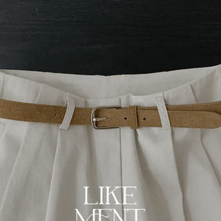 LIKEMENT Monsant Real Suede Belt