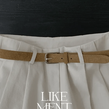 LIKEMENT Monsant Real Suede Belt