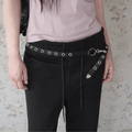 Coze Slim Eyelet Keyring Leather Belt