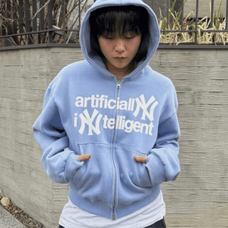 sun hooded zip-up