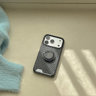 Heart Drizzle iPhone 17 Pro Card Holder Hard Case