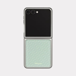 Matcha Mood Galaxy Z-Flip Fold 8 MagSafe Silver Bumper Case