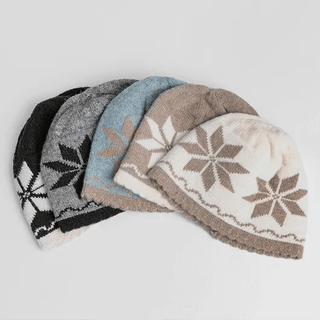 Dedenki Snowflake Print Beanie