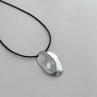 Merbau Bold Drop Necklace