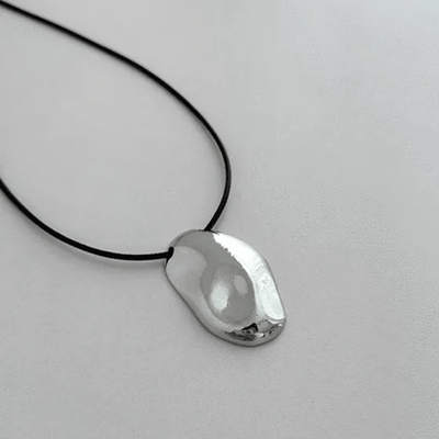 Merbau Bold Drop Necklace