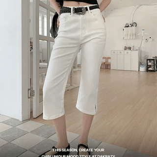 Fizz 3/4 Cut Capri Cotton Pants