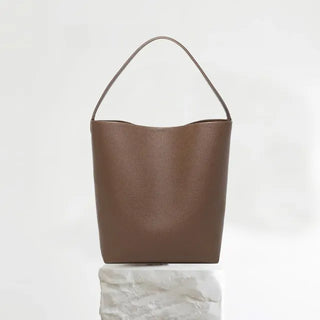 Nessel Cowhide Square Tote Bag