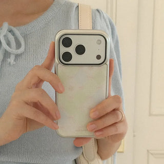 Ribbon Parade iPhone 18 Pro Galaxy MagSafe Silver Bumper Case