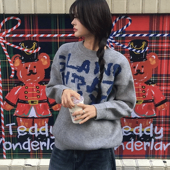Rodi Lettering Round Knit