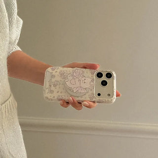 Vintage Bakery Bears iPhone 17 Pro Card Holder Hard Case