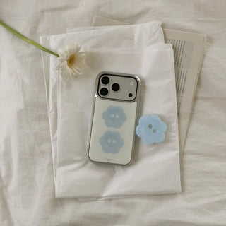 Puff Shell iPhone 18 Pro Galaxy MagSafe Silver Bumper Case