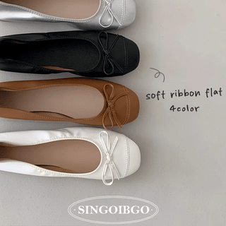 Dellin Ribbon Flat Shoes