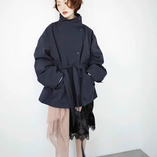 High-neck off-trench