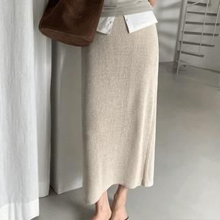 Kiers Linen Knit Skirt