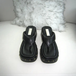 Tomato Store Sherr Vintage Studded Platform Flipflops