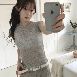 Ellie Cap Sleeve Knit Top