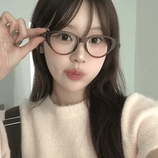 Brown eyeglass frames