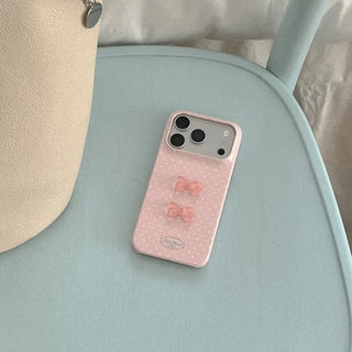 Dotty Ribbon iPhone 17 Pro Hard Case