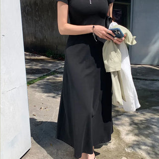 Square padded dress