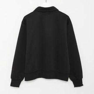 (Unisex) Button-Up Short Collar Jacket