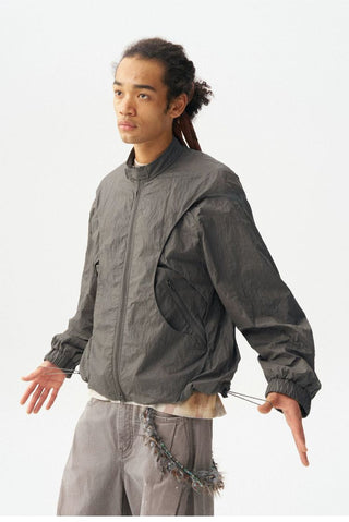 [Monterest] Outdoor Reflective Logo Spiral Jacket