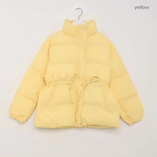 Waist String Padded Jacket