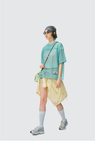 [Monterest] Mesh Jersey Short Sleeve Tee