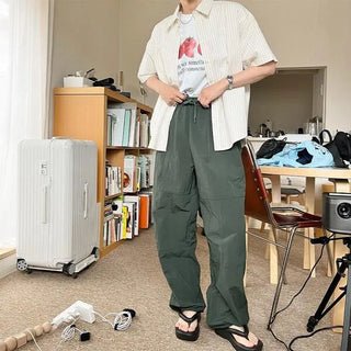 Wide string pants