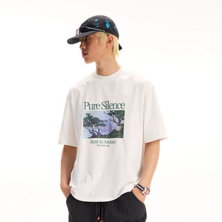 [Monterest] Quick-Dry Graphic Print T-Shirt