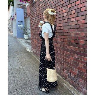 Frilled camisole dress