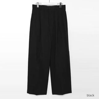 Wide cotton pants