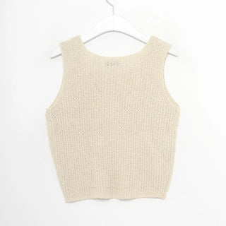 soda square sleeveless knit