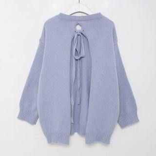 Lovely back ribbon knit