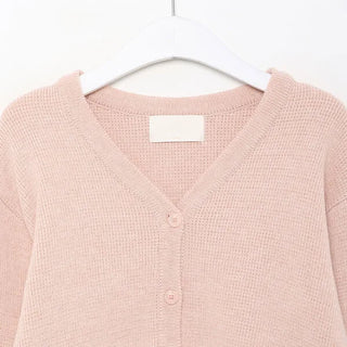 Simple V-neck cardigan