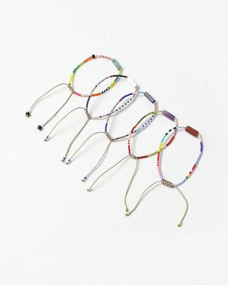 Color Bead Point Bracelet