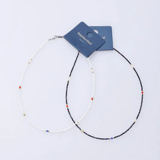Ethnic beaded necklace