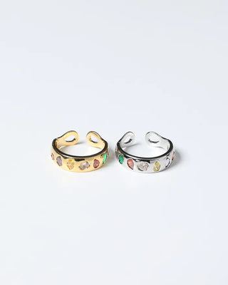 (Unisex) Cubic Zirconia Ring