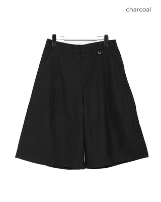 Back-band slacks Bermuda shorts