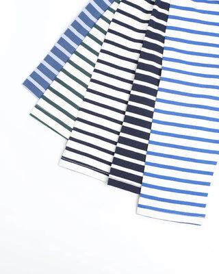 Crew neck striped T-shirt