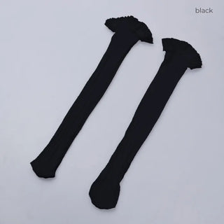 Lace knee socks