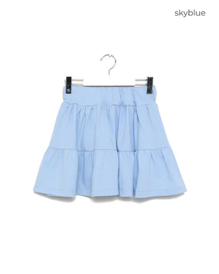 Mini tiered skirt