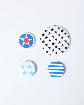 Star Round Brooch