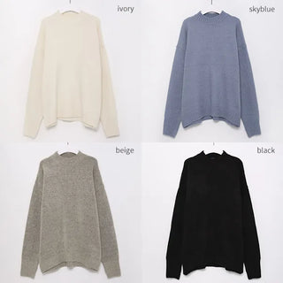 Simple Warm Round Knit