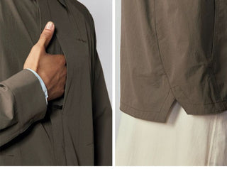 [Monterest] Quick-Dry Relaxed Fit Collared Shirt