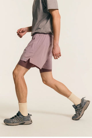 [Monterest] UPF50+ 2-in-1 Stretch Sport Shorts