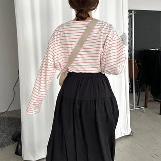 Oversized striped T-shirt