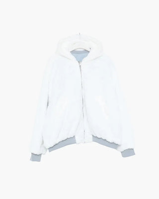 Reversible fur jacket