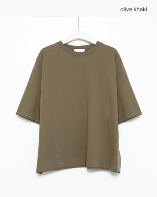 Mercerized Overfit Short-Sleeve T-Shirt